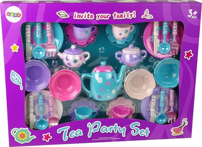 Lodra për fëmijë Import leantoys, set çaji, shumëngjyrëshe