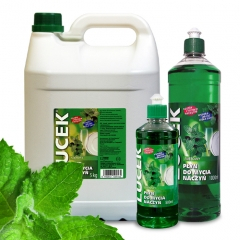 Lëng enësh Lucek Dishwashing Liquid, mente, 5L