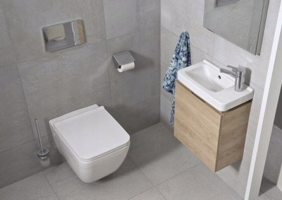 Guaskë WC muri Jika Pure ZVSN, dalje mrapa, kompakte, e bardhë