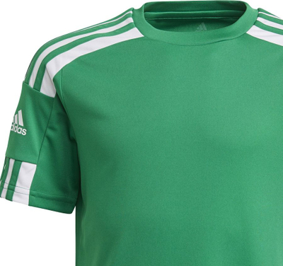 Fanellë futbolli për kalamaj Adidas Squadra 21 JSY Y Jr, poliester, AEROREADY, e gjelbër