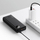 Power Bank Baseus со дигитален дисплеј Adaman, 20000mAh, QC, 30W, црна боја