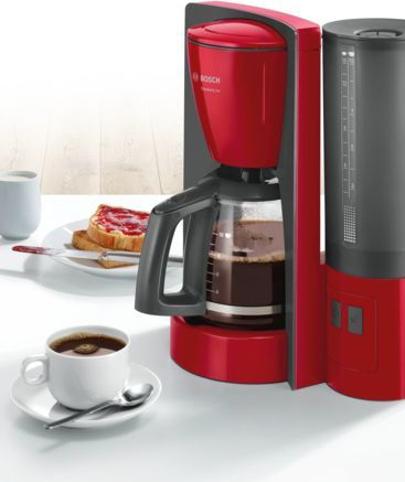 Aparat për kafe Bosch TKA 6A044, 1200 W, 1250 ml, i kuq