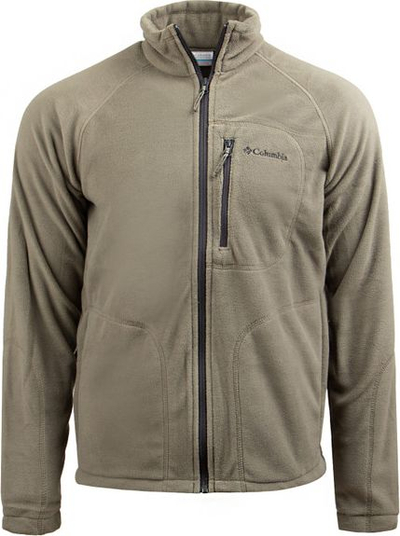 Bluzë polar Columbia Fast Trek II Full Zip, për burra, masa M, ngjyrë bezhë