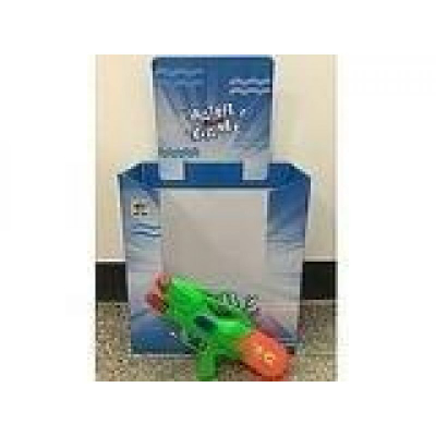 Set pistoletash me uj Adar Water Gun, 14 copë, plastike, me shumë ngjyra