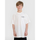 Bluzë oversize për çuna 4F 4FJRSS25TTSHM2640, 100% pambuk, me print sportiv, e bardhë