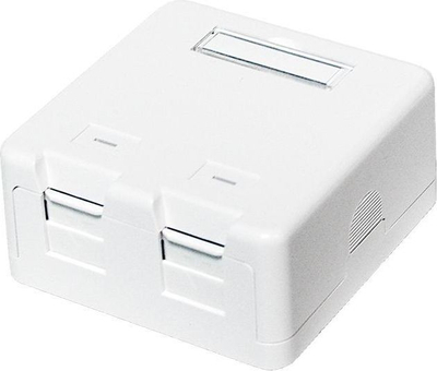 Kuti LogiLink Keystone 2-port UTP (NK4032), e bardhë