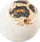 Lodër për mace Yarro Leopard Print Ball, top pëlhure 4.5cm, shumëngjyrëshe