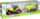 Lodër traktor Swede Gravity, me rimorkio ferme, plastike, jeshile