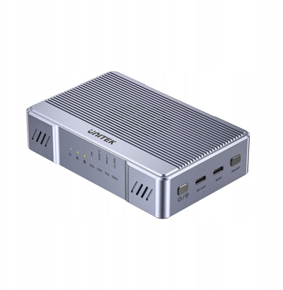 Kuti e jashtme Unitek 67213, 2x M.2, 20 Gb/s, RAID0 RAID1, funksion klonimi