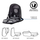 Çantë shpine XD Design Bobby Hero XL, anti vjedhje, për laptop 17", e zezë