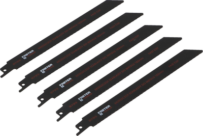 Teh sharre sabre FASTER TOOLS BiMetal për hekur, 150mm, 24TPI, i zi