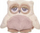 Lodër pellushi Beppe Owl Abby, 23 cm, krem rozë