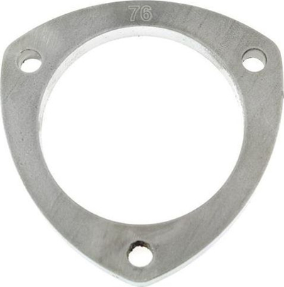 Flanxhë shkarkimi TurboWorks, 76mm, 3 bulona, çelik inox
