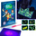 Tabelë vizatimi me dritë Draw With Light BTA6949, 30x20 cm, për kalamaj 3+, jeshile