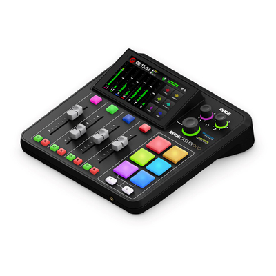 Mikser audio RØDE Caster Duo, për podkaste dhe streaming, i zi