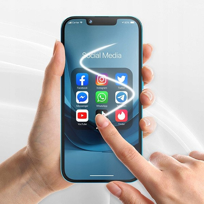 Xham mbrojtës privatësie Grizz SecretGlass për Vivo iQOO Neo10 Pro, ngjitës komplet, me pamje t’mirë, ngjyrë e zezë