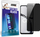 Xham mbrojtës privatësie Grizz SecretGlass për Realme C65, qeramik, i zi