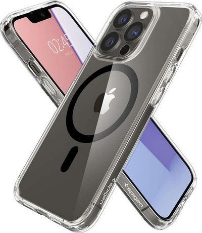 Mbrojtëse telefoni Spigen Ultra Hybrid Mag, për iPhone 13 Pro, MagSafe, transparente