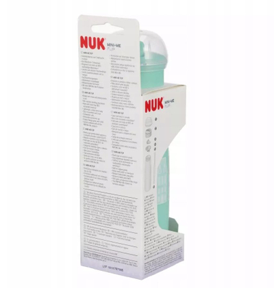 Shishe sportive NUK Mini-Me Flip Frozen, 450 ml, për kalamaj 12m+, shumëngjyrëshe