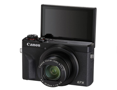 Aparat fotografik Canon PowerShot G7 X Mark III, 20.1MP, 4K, me bateri rezervë