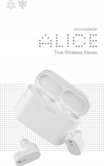 Kufje true wireless Moondrop Alice, Bluetooth 5.2, aptX Adaptive, të zeza