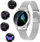 ORO-MED Smartwatch ORO-SMART Crystal, Silver, Metal Band, 1.59 cm Band Width