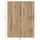 Pllakë tavoline HPL Sonama Oak, drejtkëndore, 60x80 cm, ngjyrë dru lisi