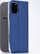 Kabullë telefoni Smart Case Book për Samsung Galaxy S8, me magnet, me xhep karte, blu e errët