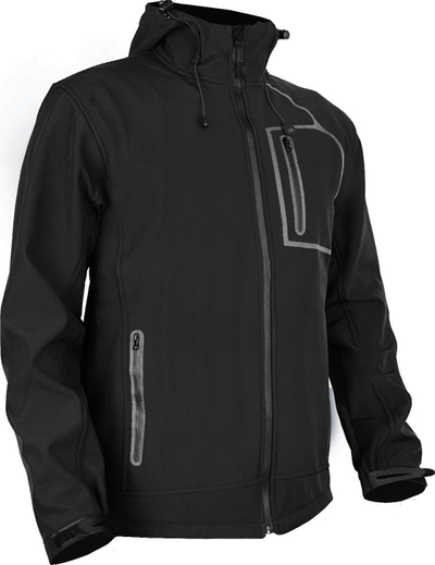 Xhaketë softshell për meshkuj Venner STR 027, madhësia XL, e zezë