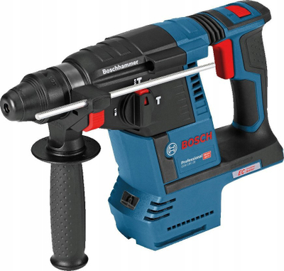 Çekiç rrotullues me goditje Bosch GBH 187 LI, 18V, 2.4J, blu