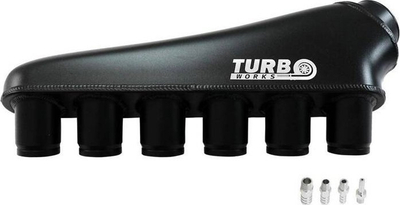 Kolektor ajri TurboWorks S54, për BMW Z3 Z4 M3 E46, tunim performance, i zi