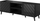 Komodë TV Bed Meble Abeto, 150x42x52cm, MDF, e zezë
