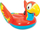 Dyshek noti Bestway Parrot 41127, 173x170 cm, vinil 0.32 mm, shumëngjyrësh