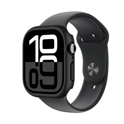 Куќиште за паметен часовник AmazingThing Minimal за Apple Watch 46mm, PC, мат, црна