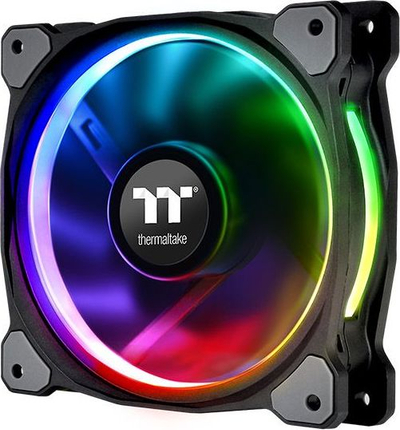 Ventilator Thermaltake Riing Plus 12 RGB, 12 cm, 1500 rpm, i zi