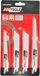 Set i tehesh sharre për dru AWTools, AW49750, 10 copë