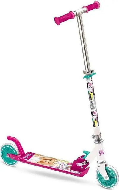Тротинет за деца Mondo Barbie 2-Wheel Scooter, склоплив, до 50 kg, розов