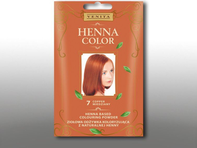 Kondicioner për flokë të ngjyrosur Venita Henna Color, i kuq, 30 g