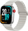 Orë smartwatch Colmi C8 Max, ekran 1.83", rrip magnetik, argjendtë