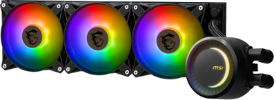 Ftohës me ujë MSI MAG CoreLiquid E360, 360mm, 3x120mm Fans, LGA1700/AM5, i zi