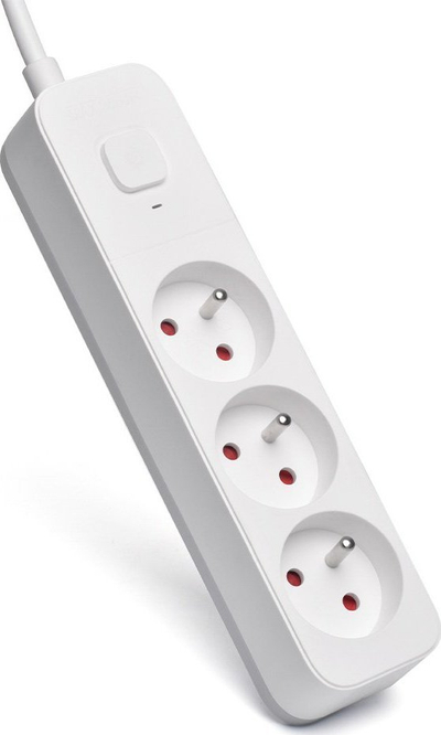 Prizë zgjatuese Savio Surge Protector 3, 3 dalje, kabllo 1.5m, e bardhë