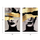 Pikturë murale GOBI HM4842, set 2 copë, kanavacë 45x70cm, gri me ari