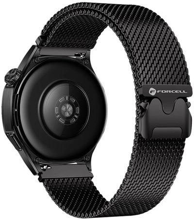Rrip ore Forcell Strap F-Design FS10, 20 mm, çelik i thurur, i zi