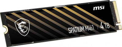 Disk SSD MSI Spatium M461, 4TB, M.2 2280 PCI-E x4 Gen4 NVMe