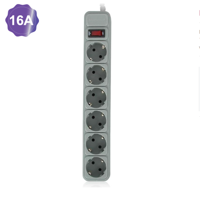 Zgjatues energjie Gembird SPG6-B-10C, 6 dalje, 3 m, i bardhë