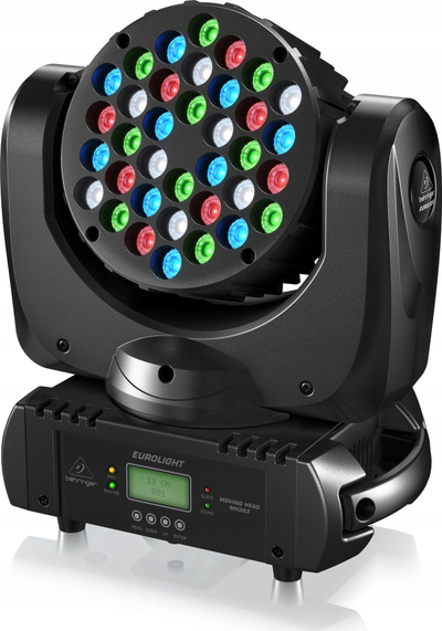 Reflektor skene Behringer Eurolight MH363, 36x3W LED RGBW, DMX 512, i zi