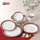 Pjatë ëmbëlsire Vanora TRADITIONAL VN-NE-TR19, porcelan, 19 cm, shumëngjyrëshe