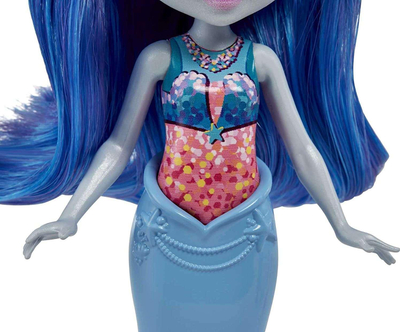 Set lodrash Mattel Enchantimals Dorinda Dolphin, kukull 15 cm, 3 delfinë, shumëngjyrësh