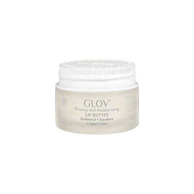 Set për buzë Glove Perfect Lips, skrab për buzë + gjalpë për buzë 15 ml + çantë kozmetike