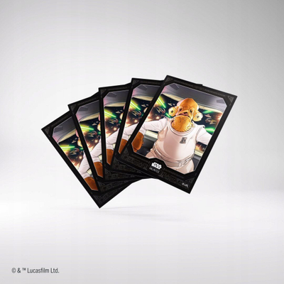 Mbrojtëse kartash Star Wars Unlimited Admiral Ackbar Art Sleeves, set aksesor, shumëngjyrëshe